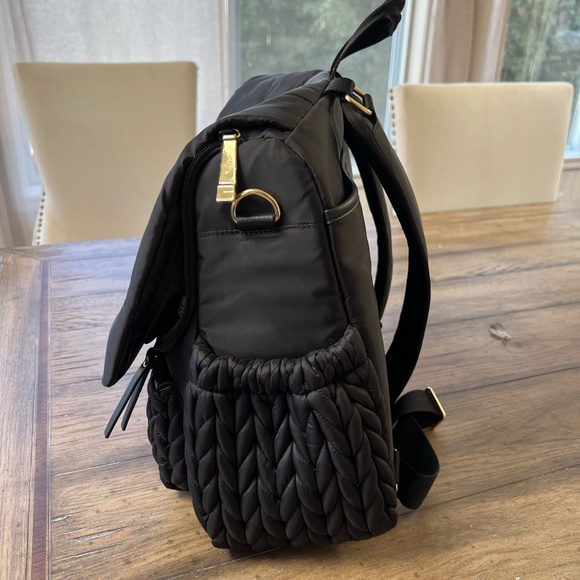 Levy Backpack Black diaper bag